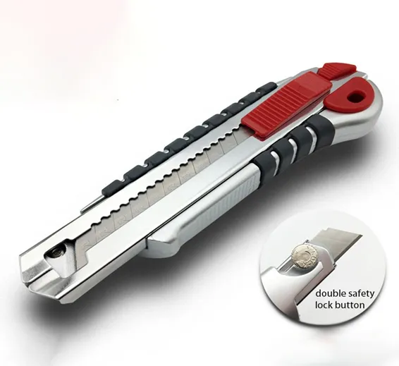 Heavy Duty Knife 24mm Alloy Steel Blade Cutter