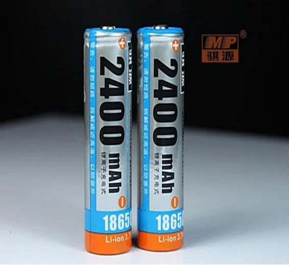 1 Piece Mp-18650 2400mAh 3.7V Lithium Ion Battery