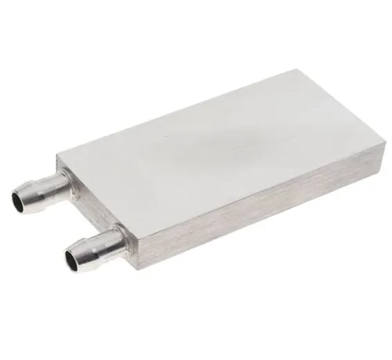 40mm X 80mm Aluminium Water Cooling Block For Liquid Water Cooler Heat Sink system