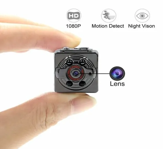Full HD 1080P Micro IR Night Vision Motion Sensor Cam Mini Camera SQ8