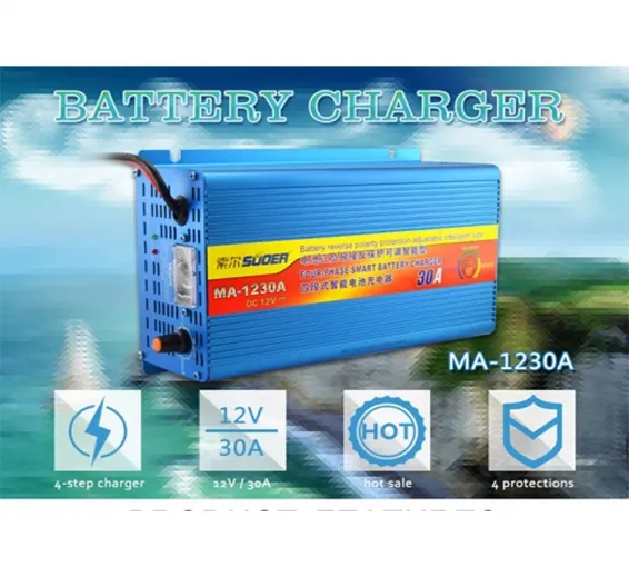 30A 12V Lead-Acid Battery Charger