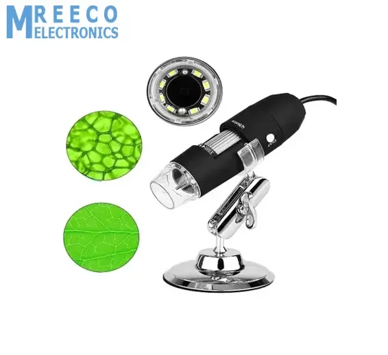 Digital USB 8 LEDs 500X Magnifier Microscope