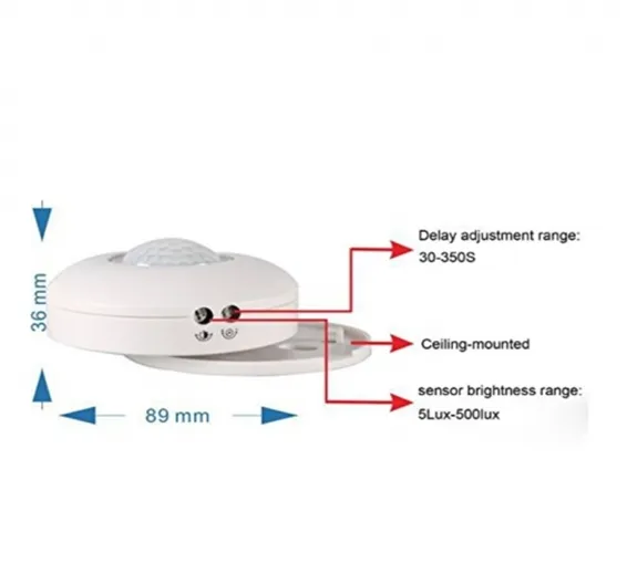 Motion Sensor Detector LED Light Switch TDL-9958J