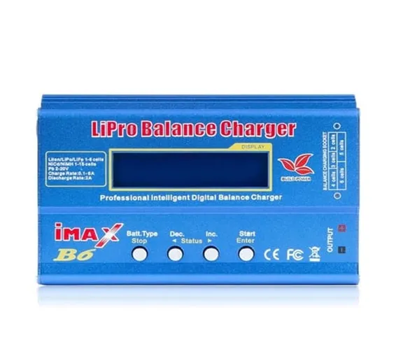 iMAX B6 Mini 80W 5A Digital DC Battery Balance Charger XT60 Plug