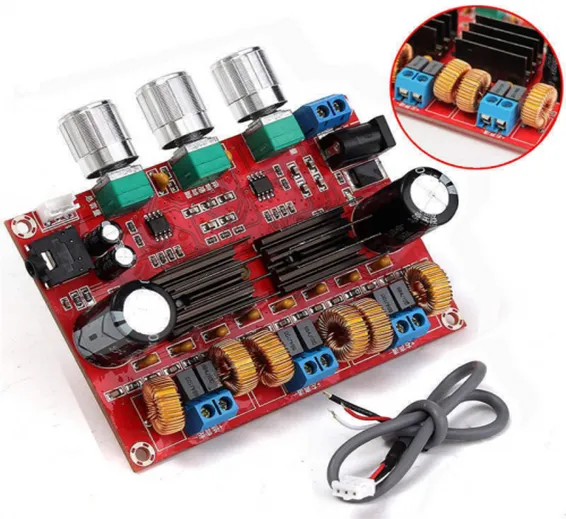 TPA3116 TPA3116D2 2.1 Channel Digital Power Amplifier Board Cheap Price In Pakistan