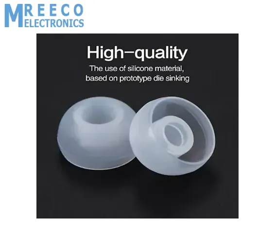 2pcs Rubber Earbuds Replacement Silicone In Ear Earphone In Pakistan