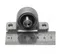 Ball Bearing 10mm Bore Diameter Zinc Alloy Pillow Block Mounted Ball Bearing KP000