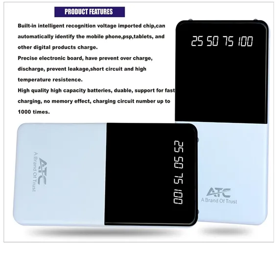 ATC T10 10000mAh Power Bank