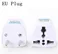 2 Pin To 3 Pin Universal AC Power Socket Adapter Charger Converter EU Plug