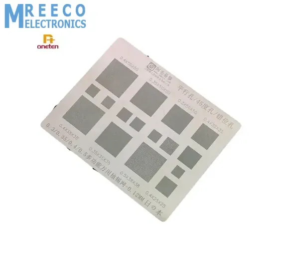 Amaoe Universal Stencil BGA IC Reballing Stencil 0.3 0.5mm In Pakistan