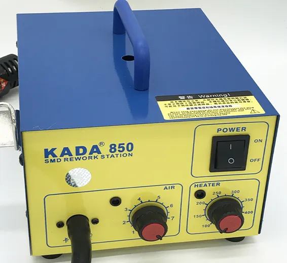 KADA850 KADA 850 hot air smd rework soldering station Kada 850 hot air desoldering station, bga rework station SMD welding machine