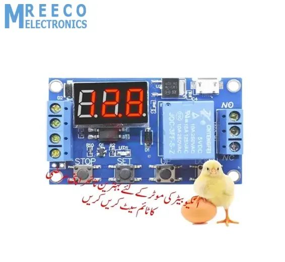 Digital LED Display Programmable Circuit Egg Incubator Timer Relay Module Controller WS16 In Pakistan