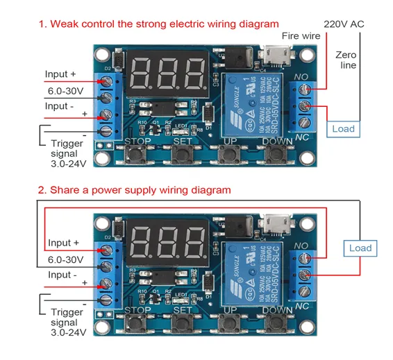 Digital LED Display Programmable Circuit Egg Incubator Timer Relay Module Controller WS16 In Pakistan