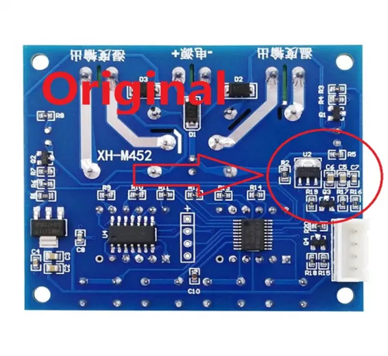 Original Genuine XH M452 Incubator Temperature Humidity Controller DC 12V