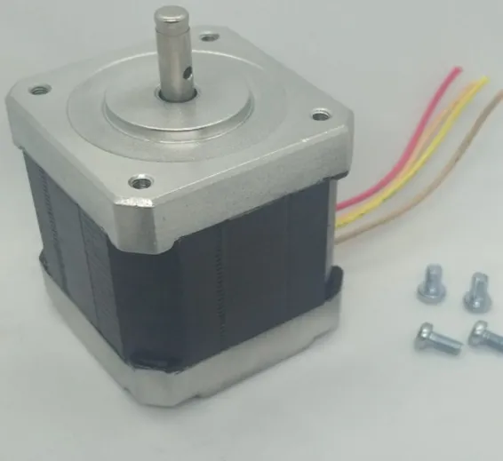 NEMA 17 Stepper Motor: Bipolar 1.8 degree, 1.6 ohm For 3D Printer Robotics 4 Wire