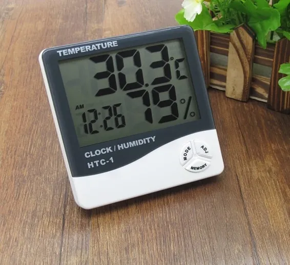 Original HTC 1 Temperature Humidity Meter In Pakistan Hygrometer