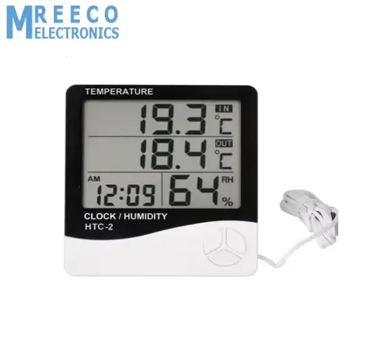 Digital Thermometer And Hygrometer HTC-2