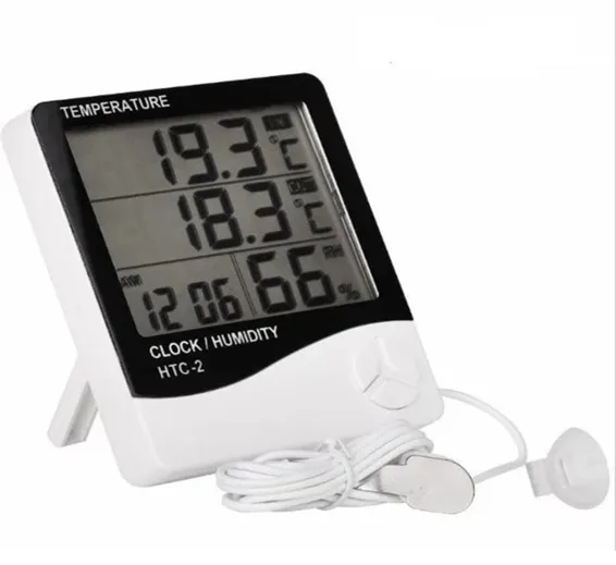 Digital Thermometer And Hygrometer HTC-2