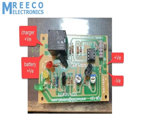 12v Battery Protection Auto Cut Off Circuit BMS