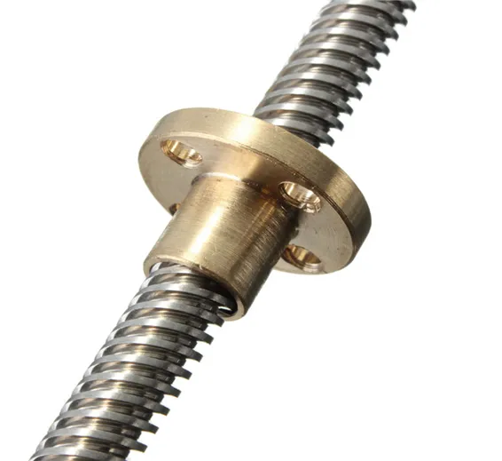 Threaded Rod Lead Screw 8mm 500mm