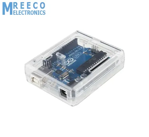 Transparent Acrylic Case Shell Enclosure Gloss Box For Arduino UNO R3