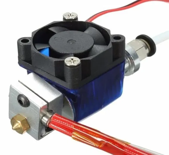 Long distance 3D V6 J head All metal Hotend Bowden Extruder with cooling fan