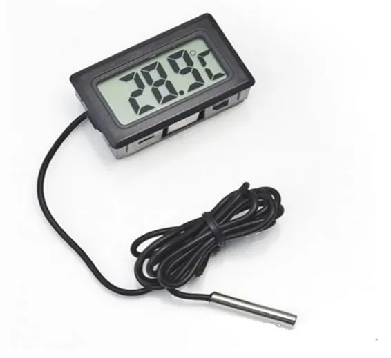 TPM10 Digital Thermometer Temperature Sensor Tester Meter FY-10 with metal sensor