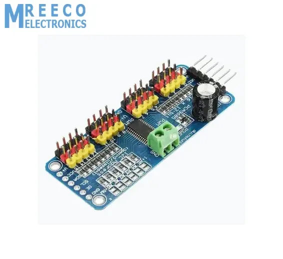 16 Channel Servo Motor Driver PCA9685 12 Bit PWM I2C Module For Arduino