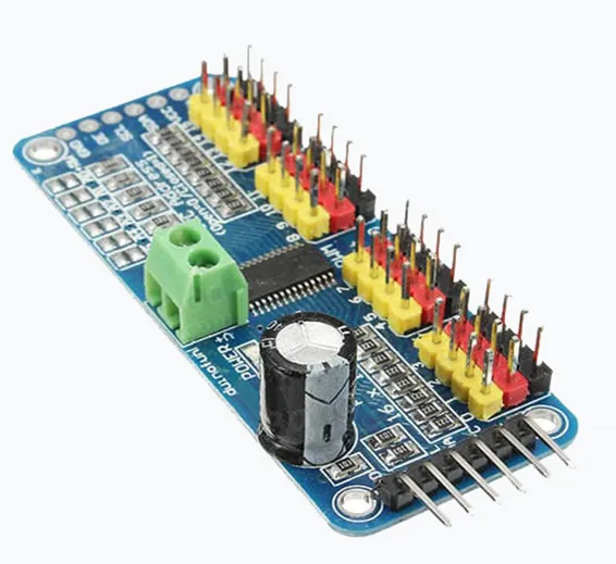 16 Channel Servo Motor Driver PCA9685 12 Bit PWM I2C Module For Arduino