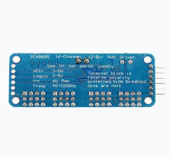 16 Channel Servo Motor Driver PCA9685 12 Bit PWM I2C Module For Arduino