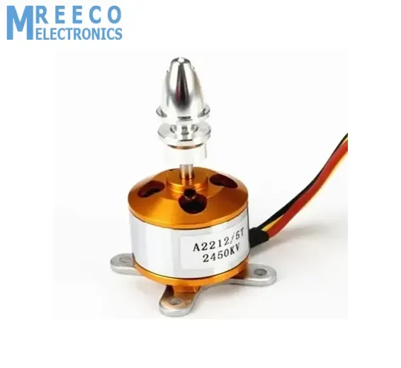 Brushless DC Motor 2450KV BLDC Motor A2212 For Quadcopter