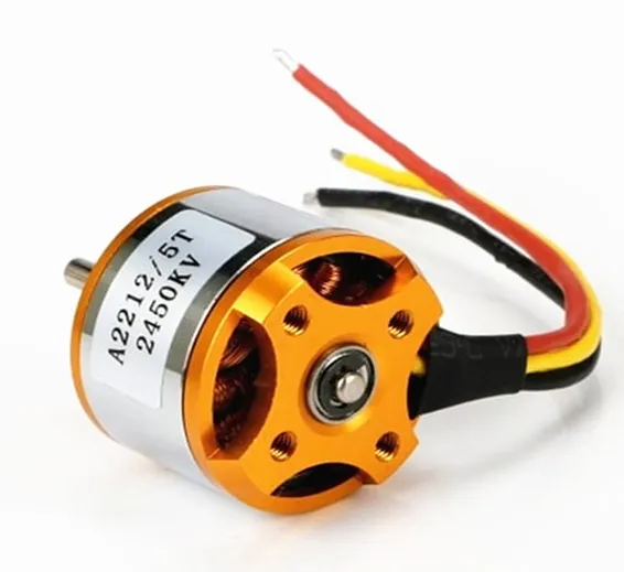 Brushless DC Motor 2450KV BLDC Motor A2212 For Quadcopter