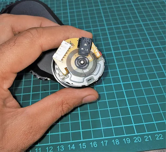 DC Gear Motor With Encoder With Wheel