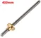 T8 400mmx8mm Screw Threaded Rod With Brass Nut