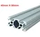 4080 Aluminium Profile Aluminium Extrusion For CNC Machines 1Feet