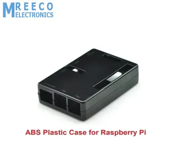Raspberry Pi 3 Model B B Case Black ABS Plastic Cover Shell Bag Enclosure Computer Box