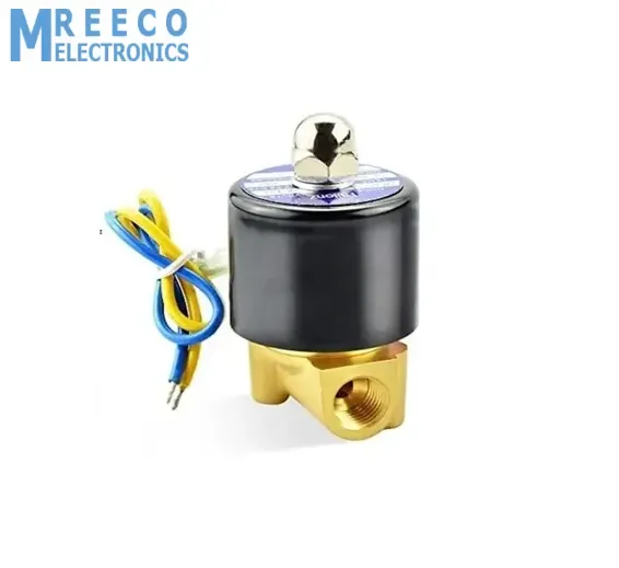 1/4 Inch 220V AC Brass Solenoid Valve For Water Oil Gas