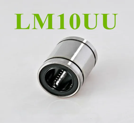 LM10UU 10mm 10x19x29mm Ball Bearing Bush Bushing for 3D printer parts In Pakistan