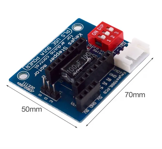 HW-434 A4988 DRV8825 Stepper Motor Driver Control Panel Board Expansion Shield Board Module for 3D Printer in Pakistan