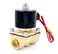 3/4 Inch 220V AC Brass Electric Solenoid Valve For Water Air Gas Fuels