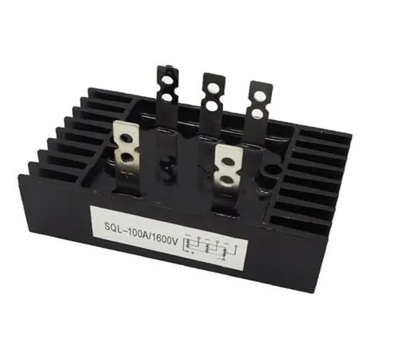 Three Phase Full Bridge Rectifier SQL100A 1600V AC To DC Diode Rectifier Bridge Module