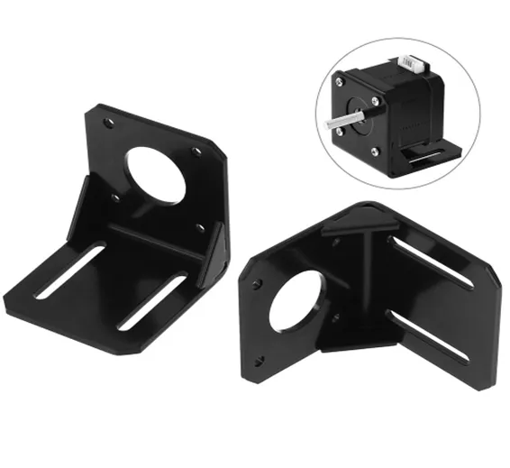 NEMA17 Stepper Motor Alloy Steel Mounting Bracket For CNC &amp; 3D Printer