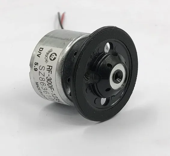 DC Spindle Motor 5.9VDC Mini Tray Holder Motor RF-300F-12350