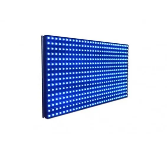 Blue P10 Outdoor LED Display Panel Module 5V 32x16 HUB12