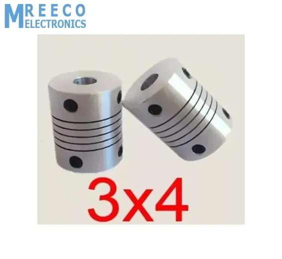 3x4mm Flexible Coupling Shaft