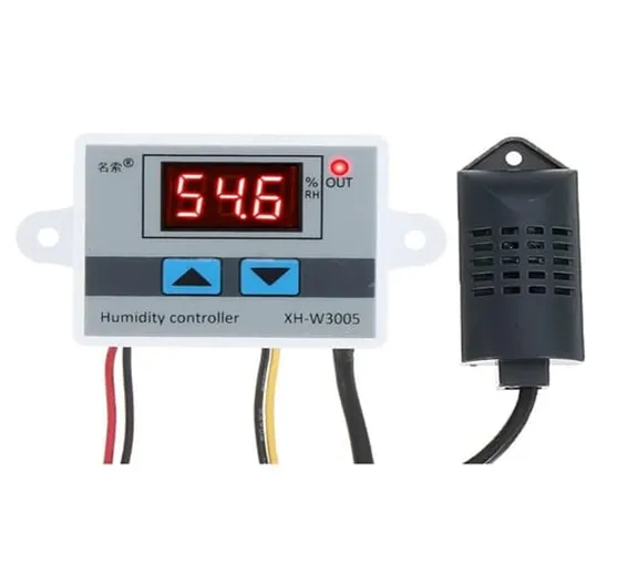 Digital Humidity Controller XH-W3005 Adjustable 220v 10A Hygrometer Switch Controller