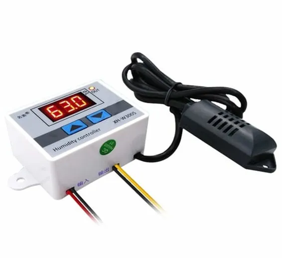 Digital Humidity Controller XH-W3005 Adjustable 220v 10A Hygrometer Switch Controller