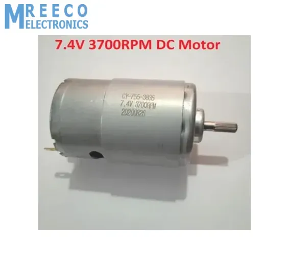 775 7.4VDC 3500RPM DC Motor RS755 High Speed High Torque Motor CY 755 3835