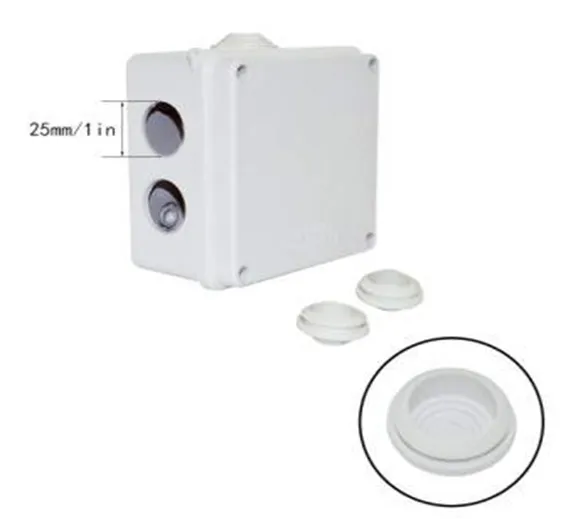 ABS Plastic Waterproof Junction Box Universal Electrical Project Enclosure 150x110x70mm