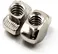 40xM8 T Nuts T NUT Sliding T Nut Hammer Drop In Nut Fasten Connector M8 Series Length19.5mm Width 8mm Hight 7.5mm